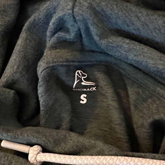 Rhoback Women's Green Hoodie Sweater size S with Palmetto Bluff Logo-NWT - Picture 4 of 4